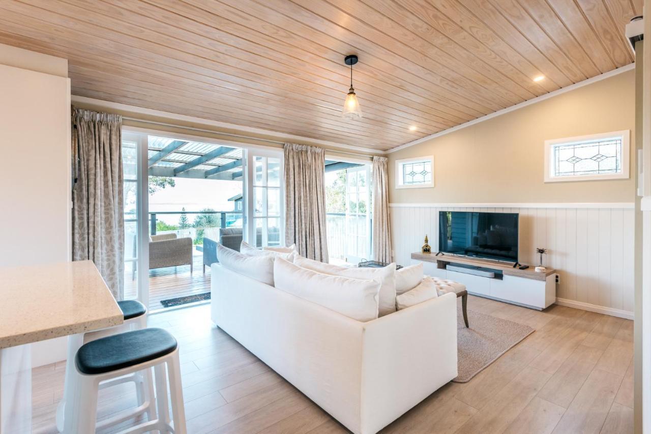 Pohutukawa Cottage, Waiheke Island Surfdale Dış mekan fotoğraf
