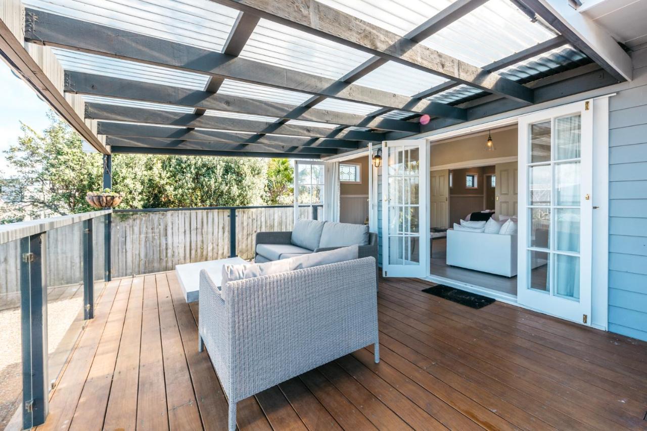 Pohutukawa Cottage, Waiheke Island Surfdale Dış mekan fotoğraf